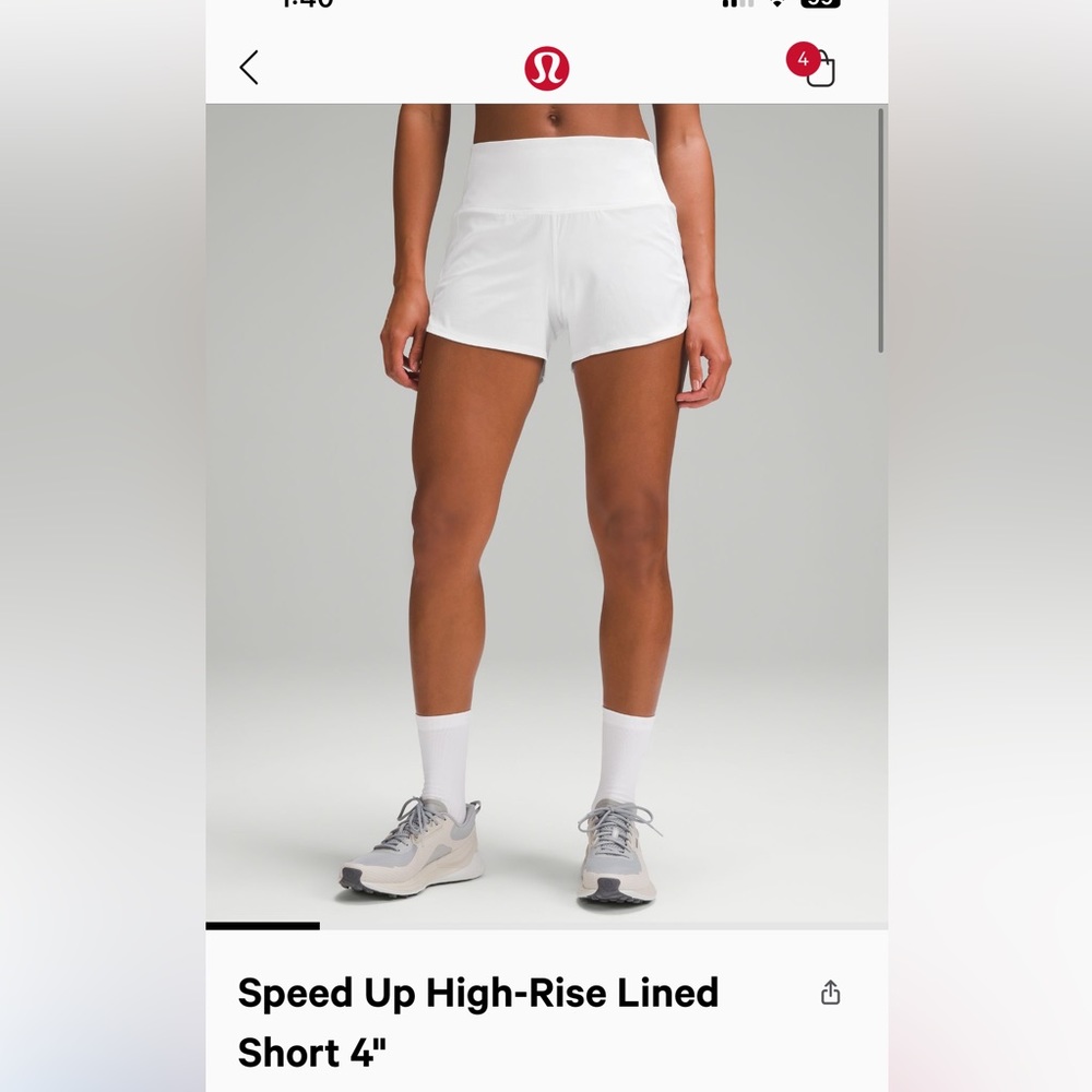 Lululemon womens shorts